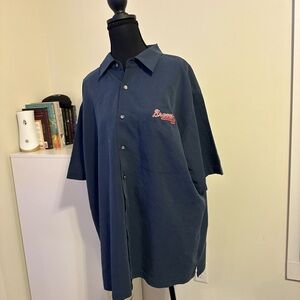 Braves button up shirt